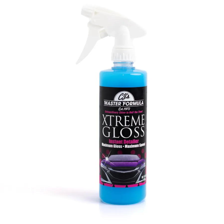Xtreme Gloss car detailer spray bottle.